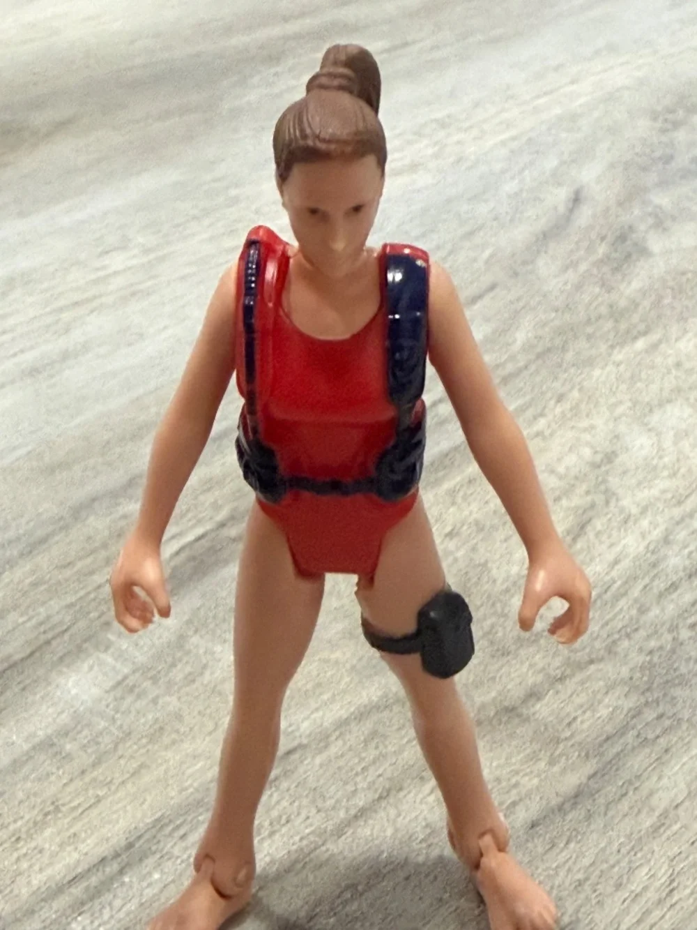 Chap Mei Ocean Quest Female Diver Figure Red Swimsuit 4